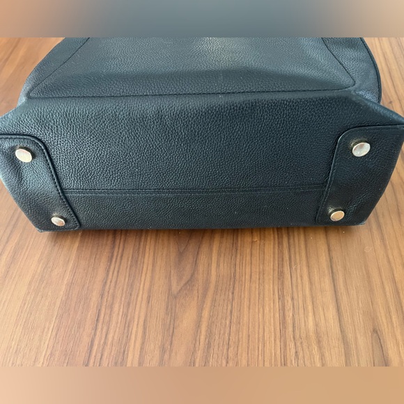 Michael Kors Black Leather Tote Bag - Picture 10 of 10